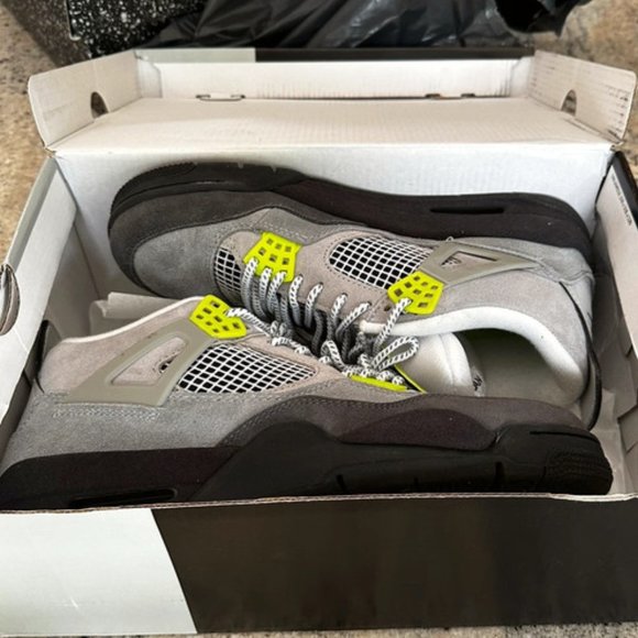 Jordan Shoes Jordan 4 Neon Poshmark